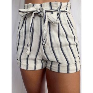 Topshop Tie Front shorts